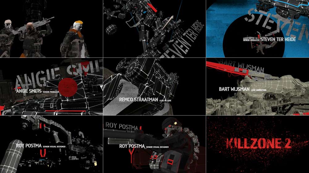 Killzone 2 game title sequence